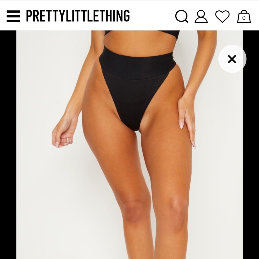 Pretty little thing bikini bottom